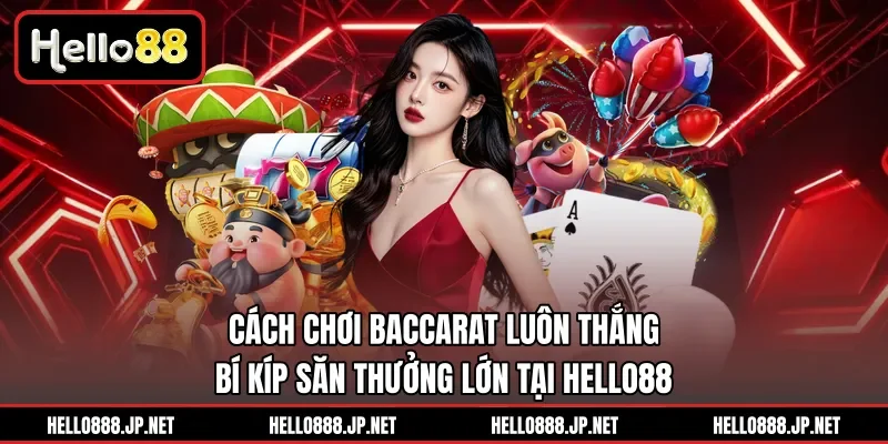 Cách Chơi Baccarat Luôn Thắng | Bí Kíp Săn Thưởng Lớn Tại HELLO88