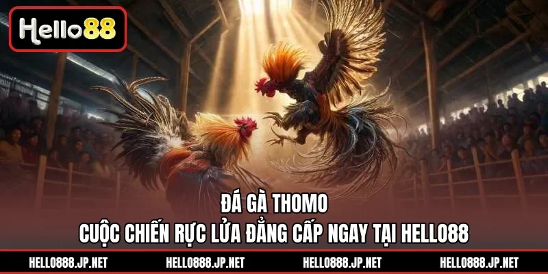 Đá Gà Thomo | Cuộc Chiến Rực Lửa Đẳng Cấp Ngay Tại HELLO88