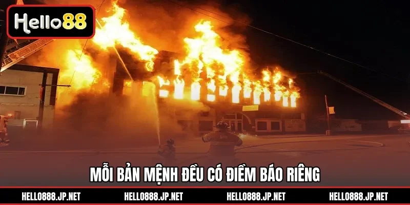 Mỗi bản mệnh đều có điềm báo riêng